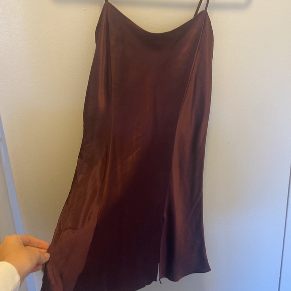 Silk slip dress - Picture 2 of 4